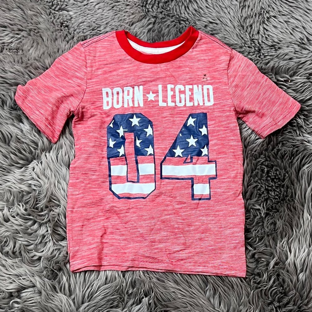 Toughskins | Boy's Short Sleeve T-Shirt | Red | Medium